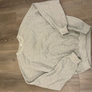 PrettyLittleThing Heather Gray Sweatshirt